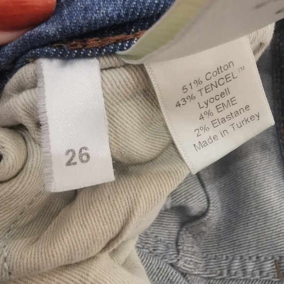 REFORMATION s26 light blue jeans high rise & skinny - Picture 15 of 16